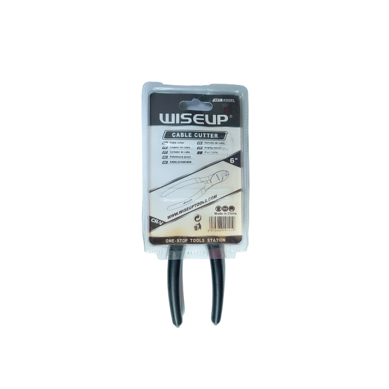 CORTADOR DE CABLE Y ALAMBRE 8"/200MM WISEUP 020202