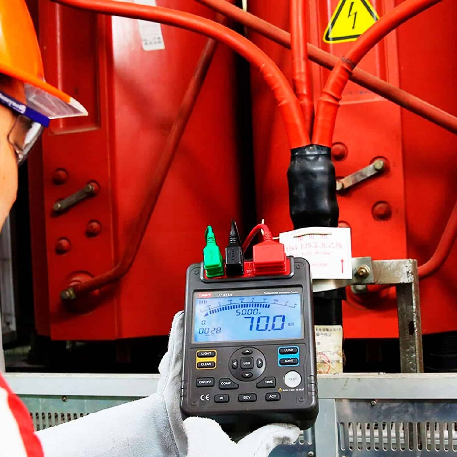 Megómetro digital 5000V UNI-T UT-513A