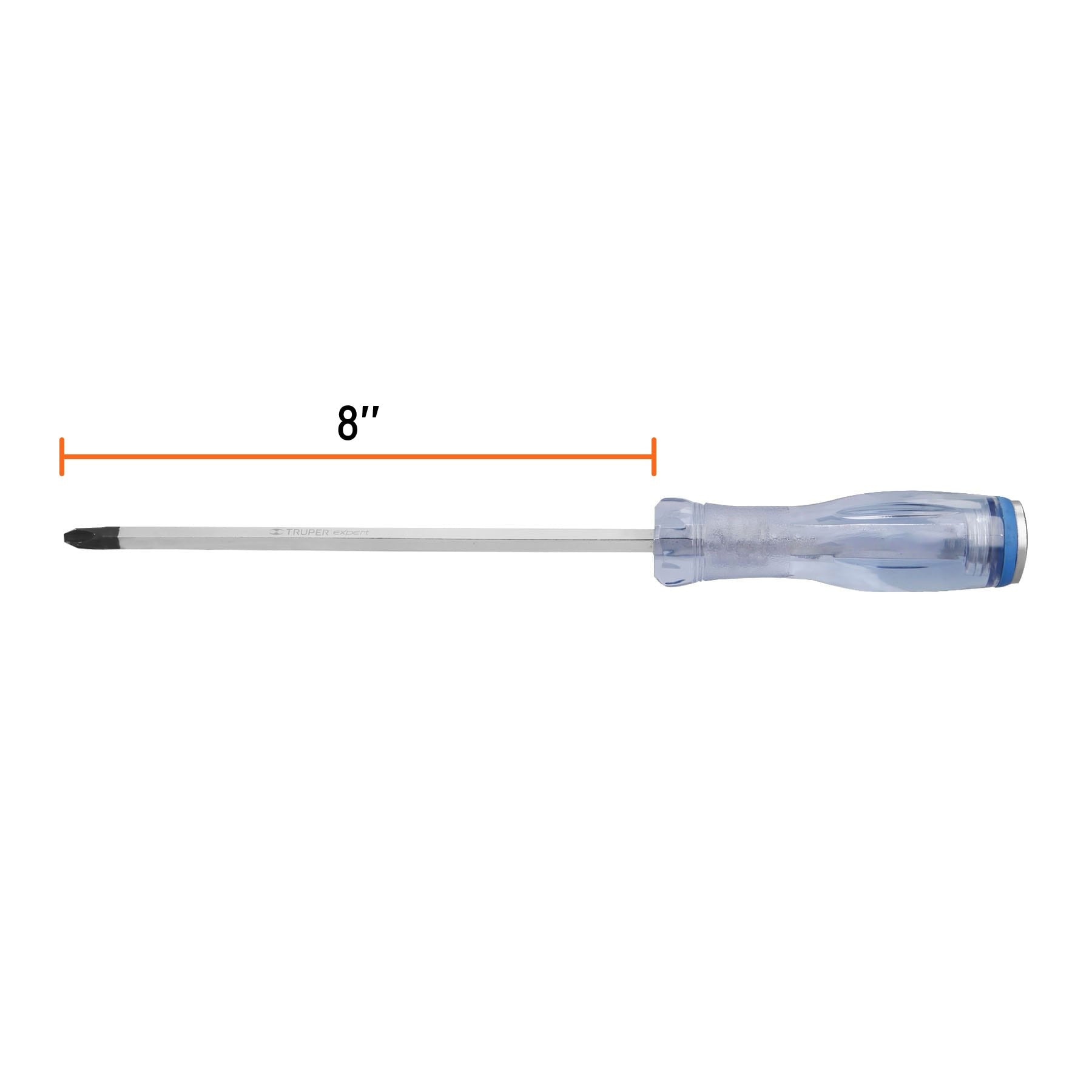Desarmador de cruz de golpe 5/16" x 8", TRUPER 14152