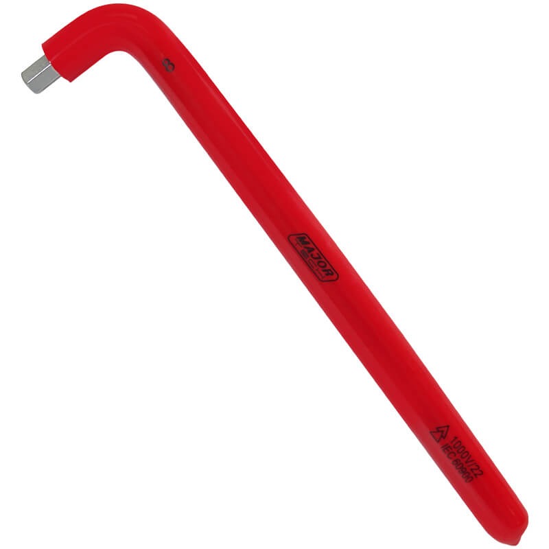 Juego de Llaves en L Hexagonales aislada por inmersion 6pcs 3/4/5/6/8/10mm V82006