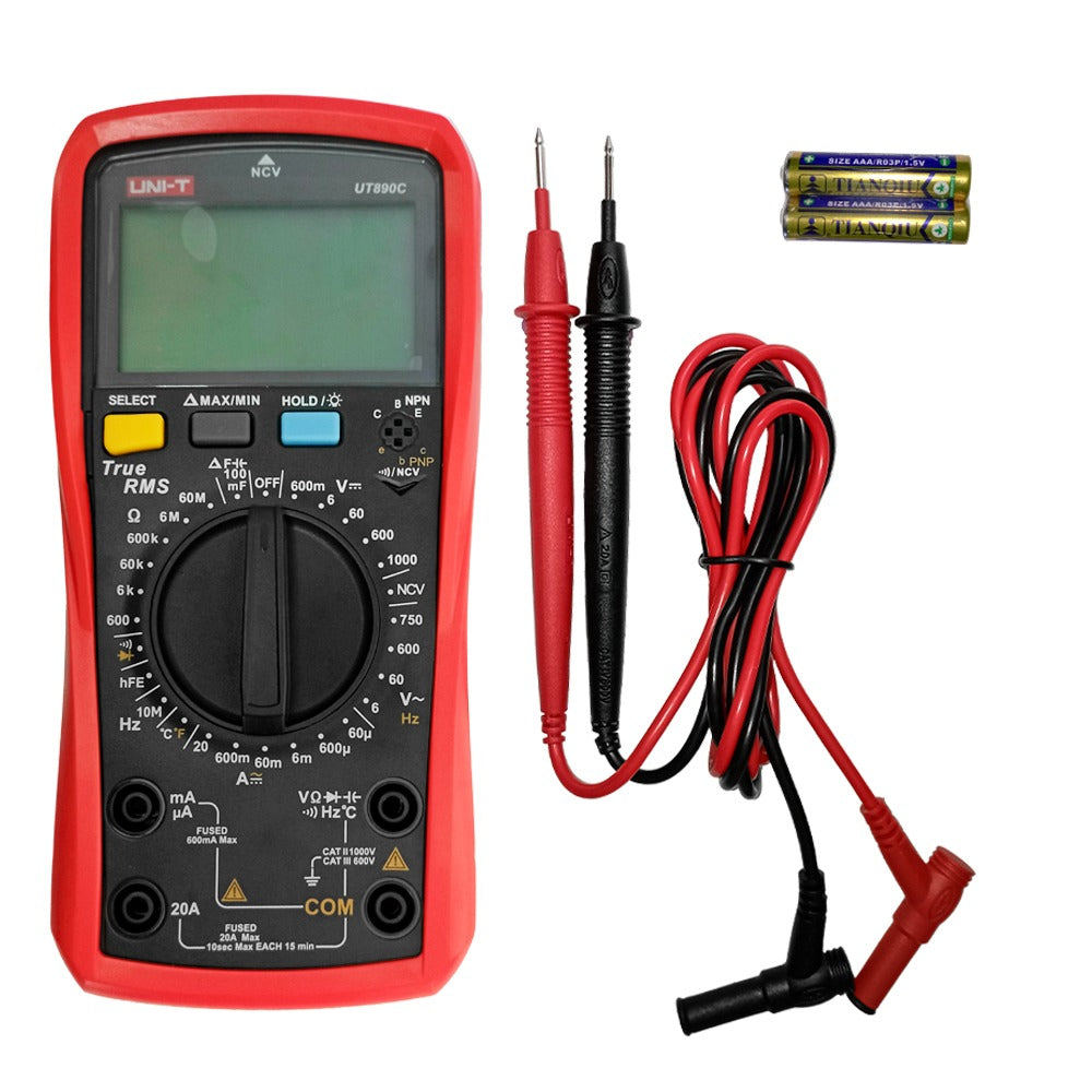 Multimetro Digital True RMS-NC con temperatura UNI-T UNIT UT890C UT-890C