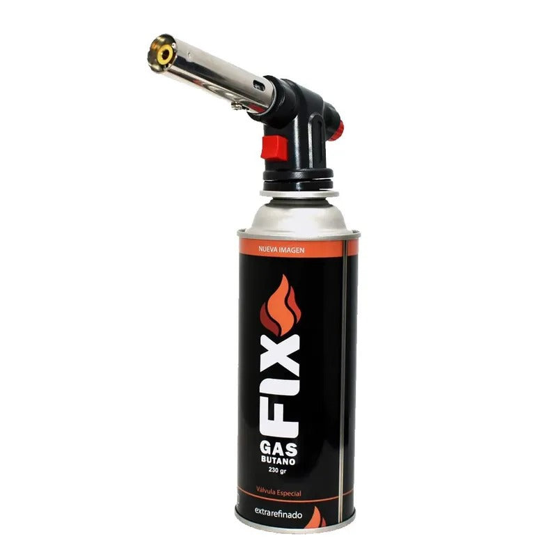 Gas Butano FIX Ultra Refinado valvula universal cocinillas flameadores EDI-410