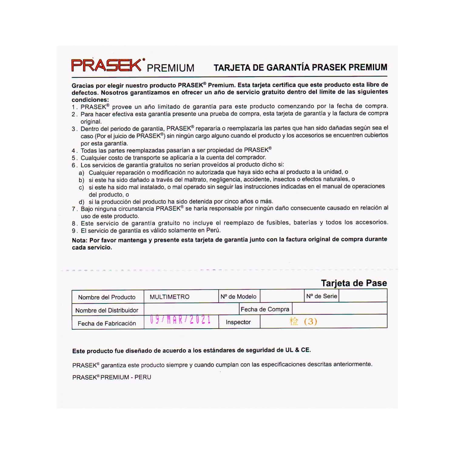 Megómetro digital 5000V UNI-T UT-513A