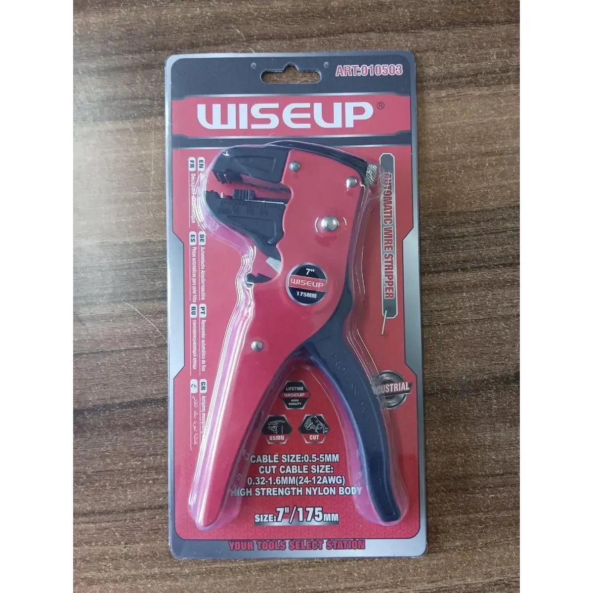 Pelador y cortador de cables automatico wiseup 010503