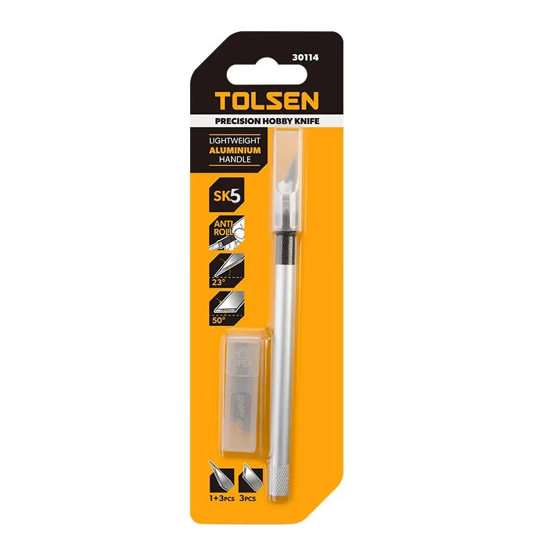 Cuchilla Bisturí de precisión para hobbies Tolsen 30114