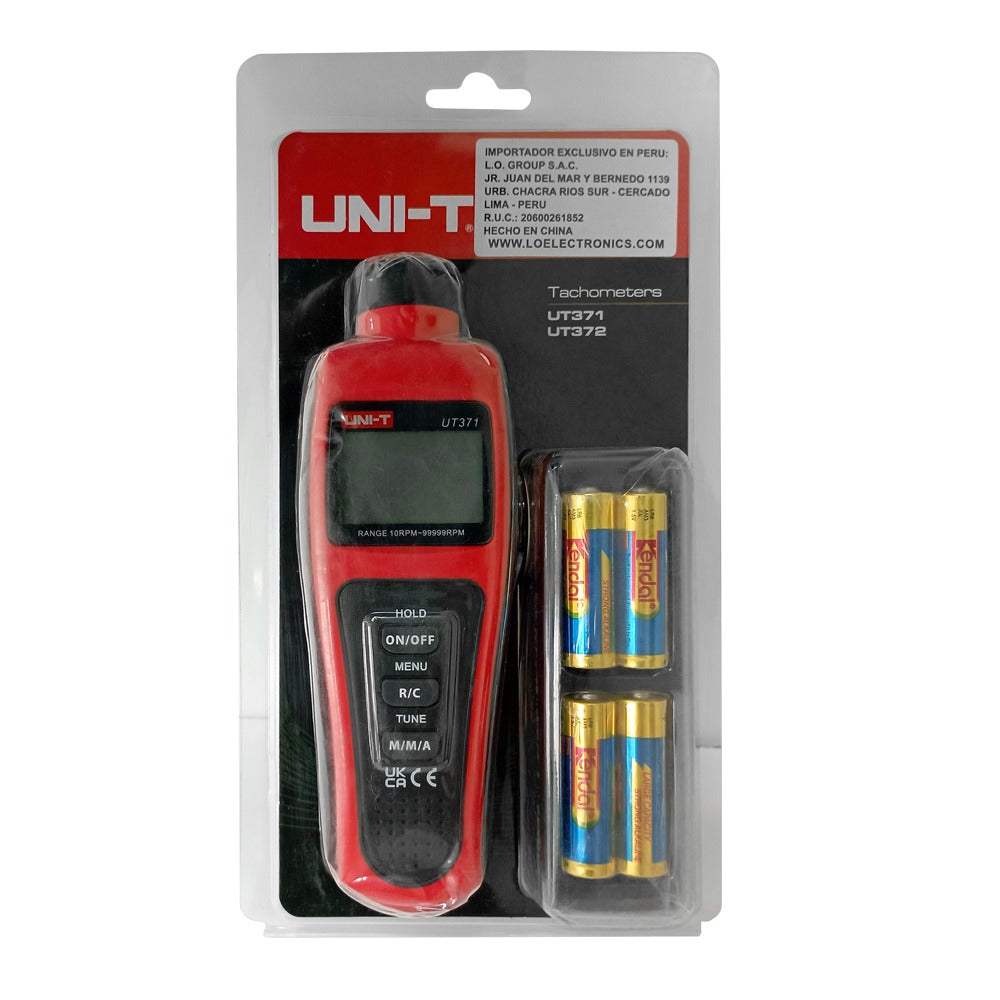 Tacometro Digital Sin Contacto UNIT UNI-T UT371 UT-371