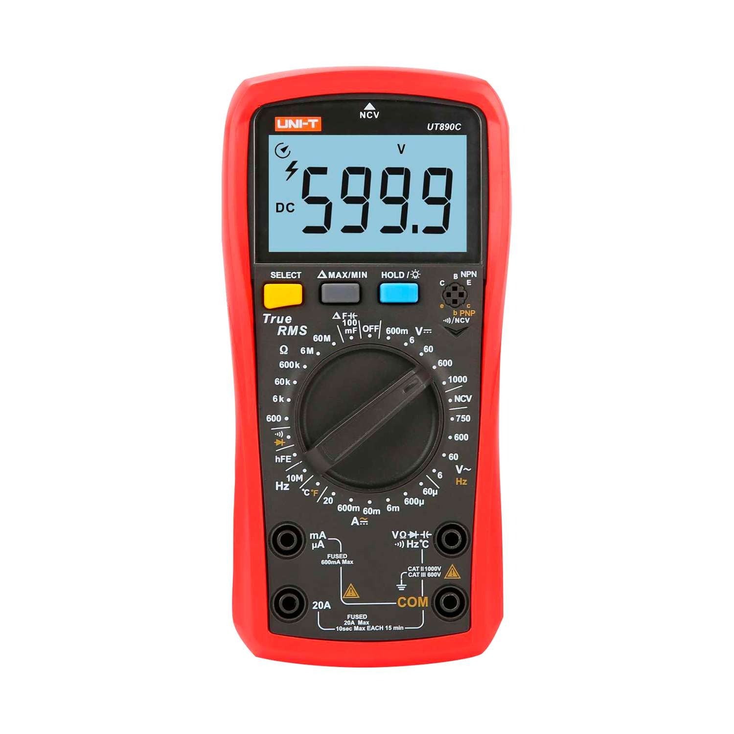 Multímetro Digital UT890D+ UNI-T