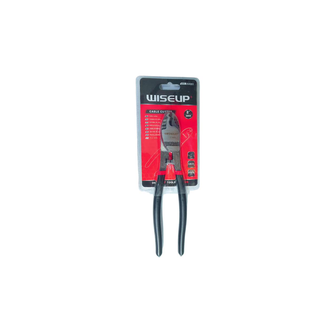 CORTADOR DE CABLE Y ALAMBRE 8"/200MM WISEUP 020202