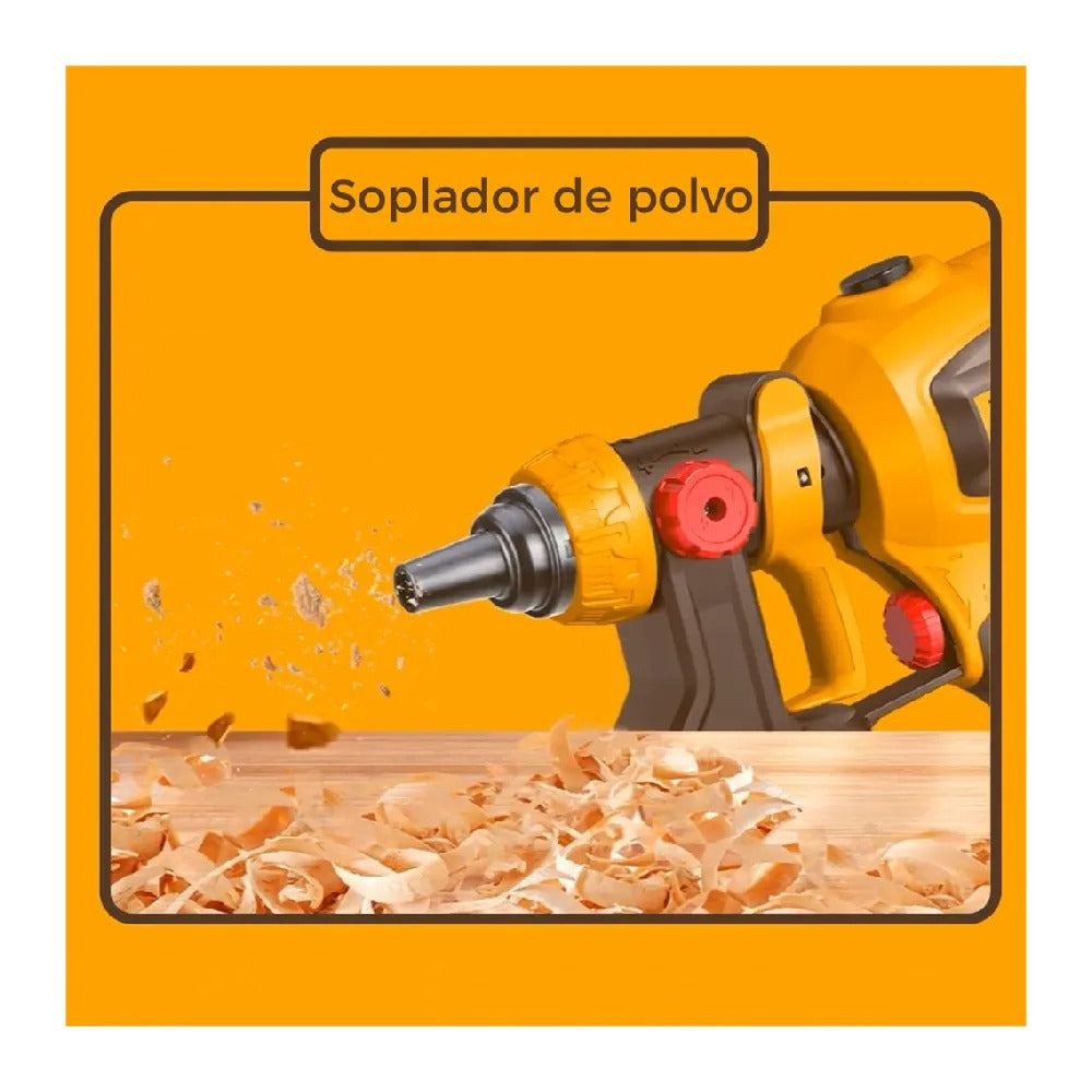 Pistola de Pintar Electrica 530w con tacho plastico 1000ML INGCO SPG4506