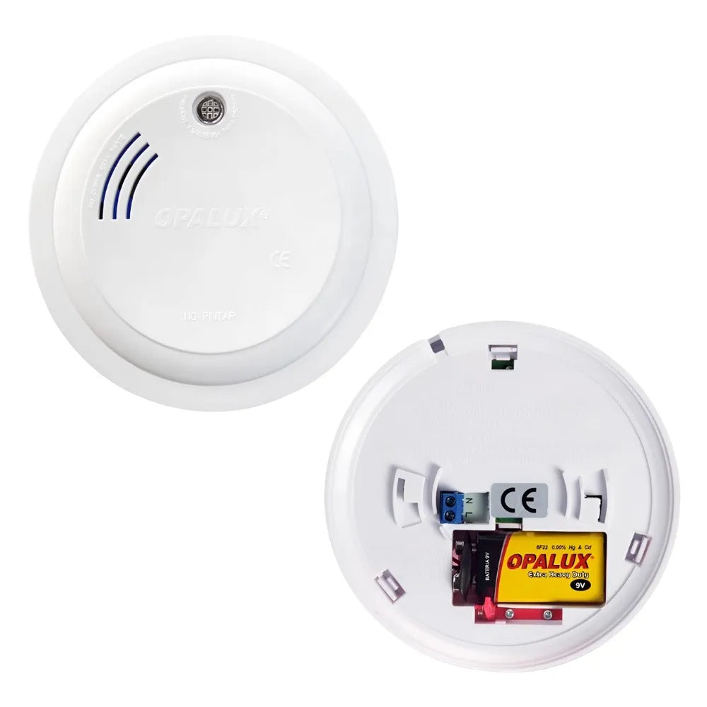 Detector de Humo Foto Electrico 9V/220VAC LX-98