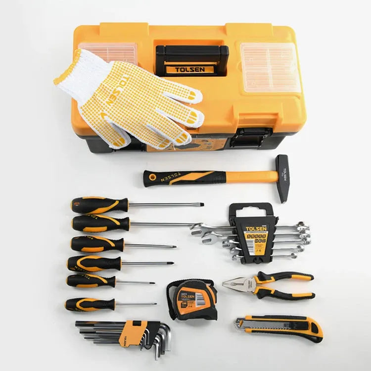 Caja de herramientas de mano 26pcs TOLSEN 85361