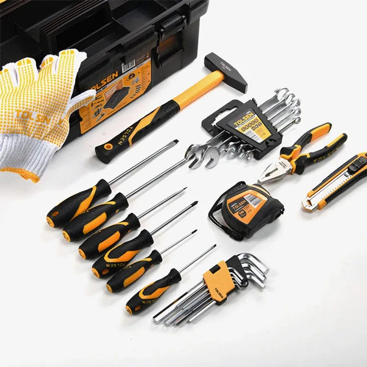 Caja de herramientas de mano 26pcs TOLSEN 85361