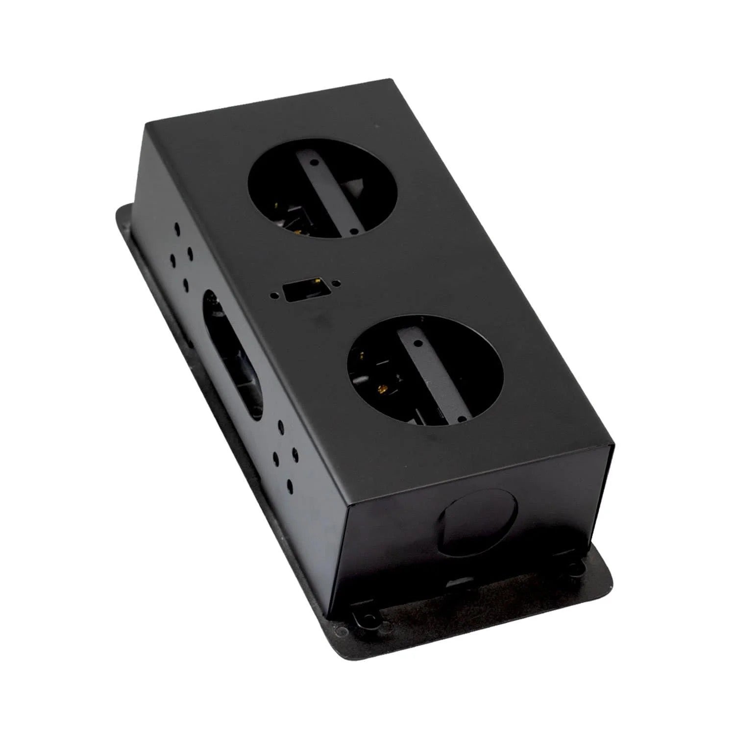 Tomacorriente para Mueble 4 Tomas Negro OPALUX OP-UTS4BK