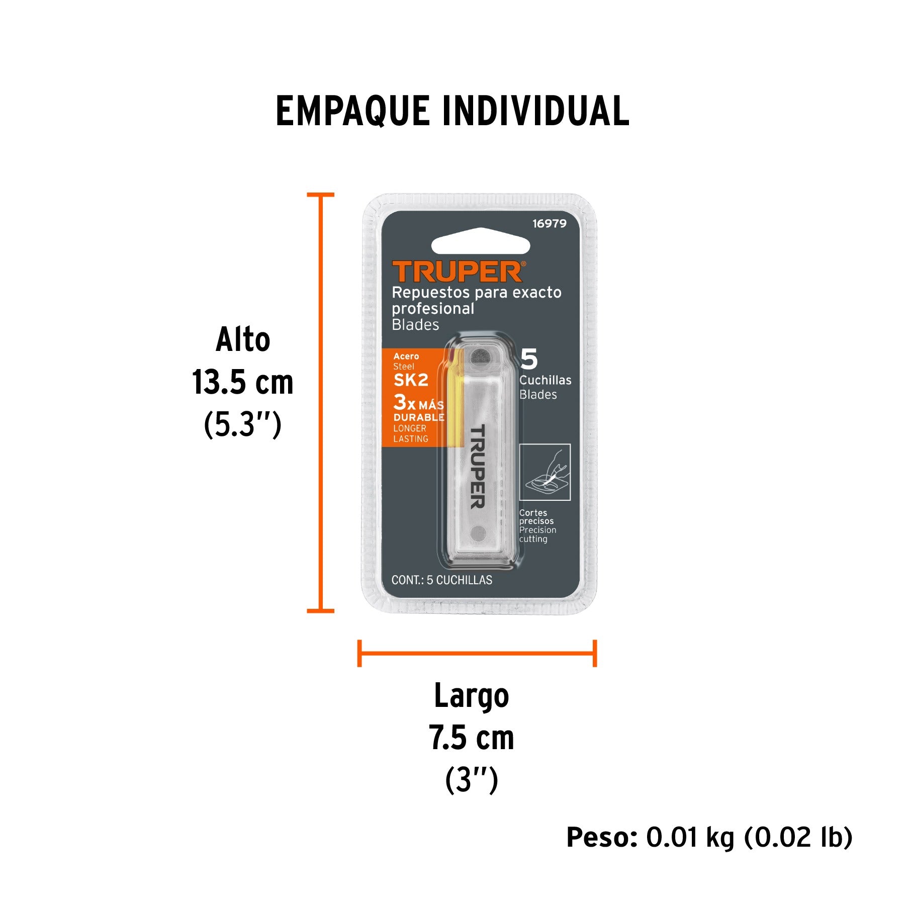 Repuesto Para Exa-6 , Blister Con 5 Pzas Truper - 16979