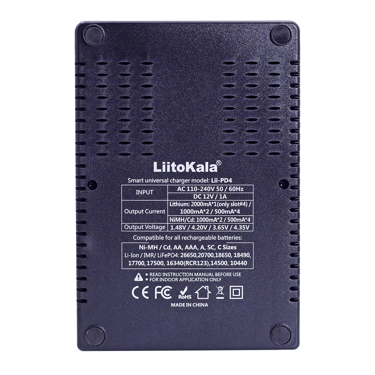 Cargador De Batería LiitoKala Lii-PD4