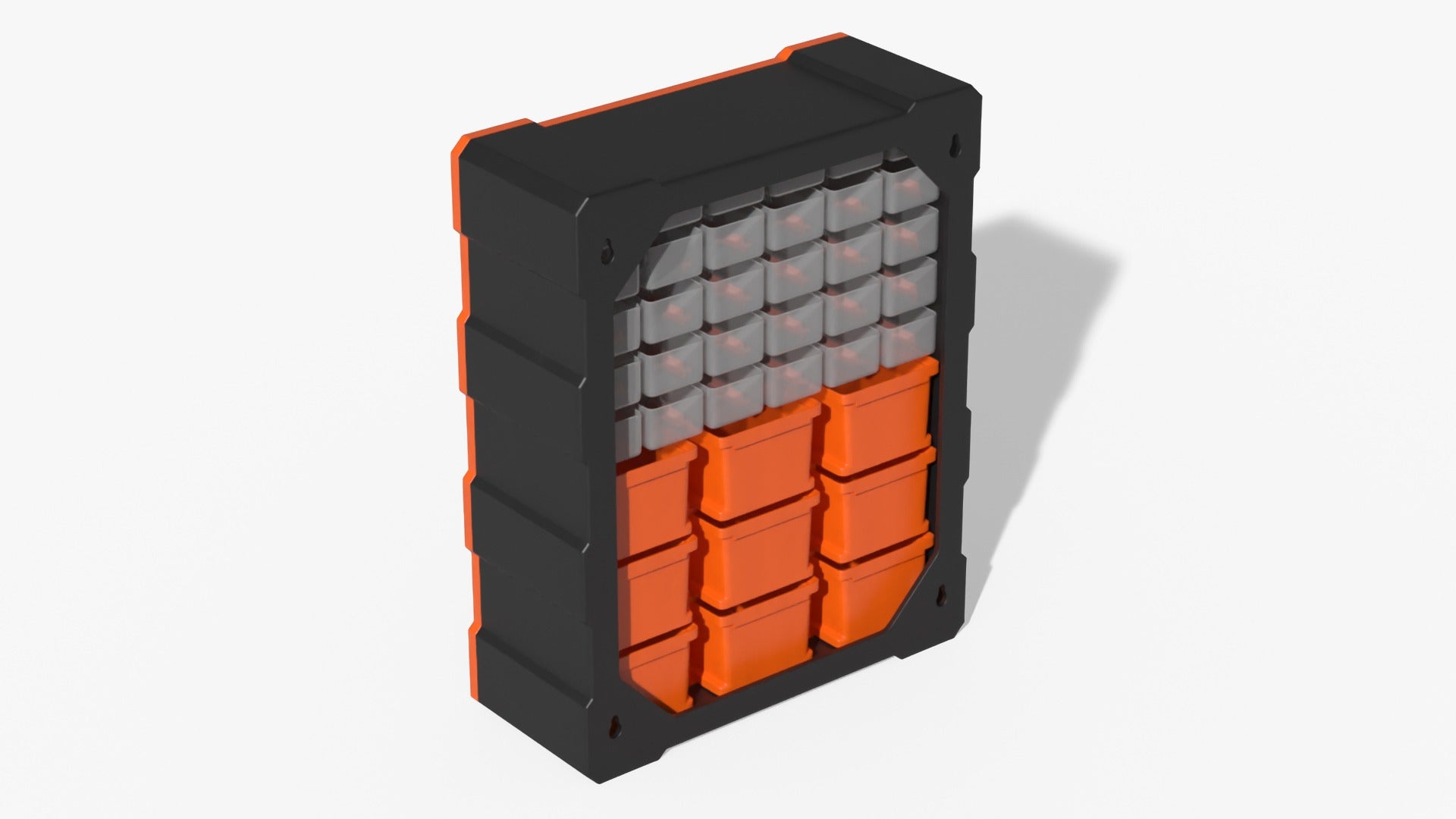 Caja organizadora de 39 compartimientos Ediys-127