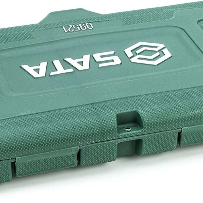 Juego De Dados 1/4 (4 A 14 Mm) + Puntas 21 Pzs Sata 09521-02
