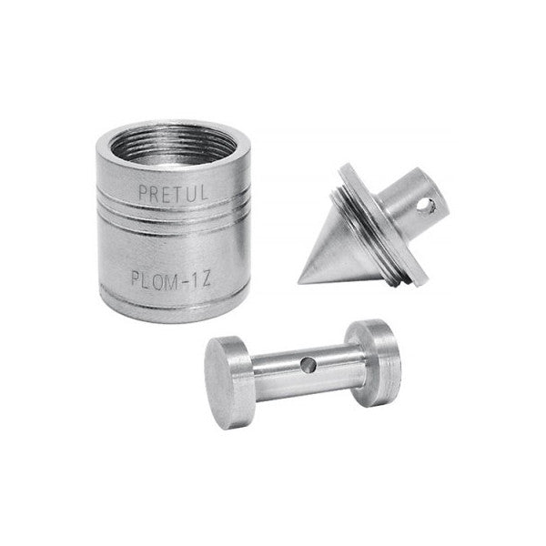 Plomada metálica de 310 g (11 oz) con centro, Pretul - 22462