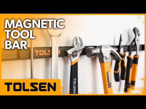 Barra De Herramientas Magnetica 24" 600X23X12.5MM Tolsen - 66029