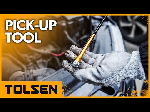 Recoge Piezas Magnético C/ Luz Led Y Garra Tolsen 66020