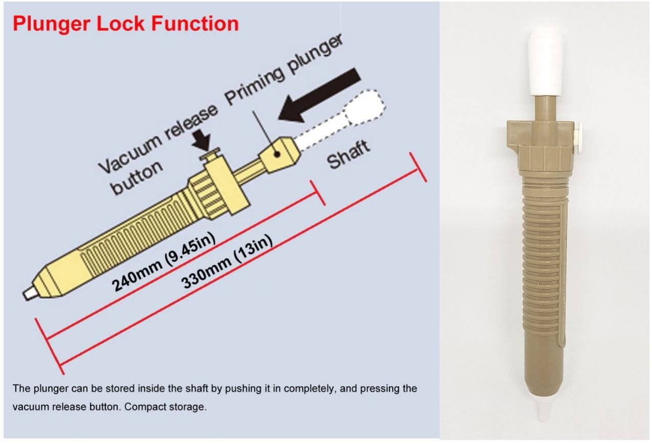 Extractor Succionador de Estaño Goot GS-100