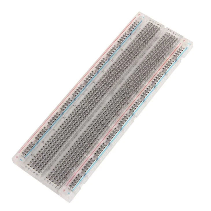 Protoboard de 830 con plancha de metal para electrónica EDI-ZYJ102