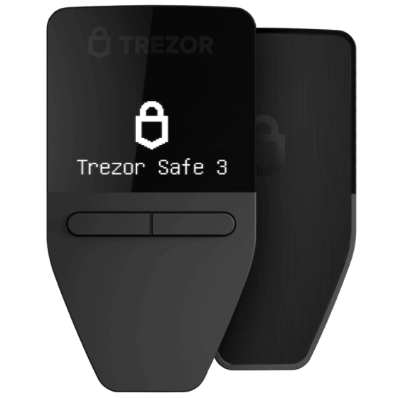 Trezor Safe 3 - Cartera de hardware criptográfico