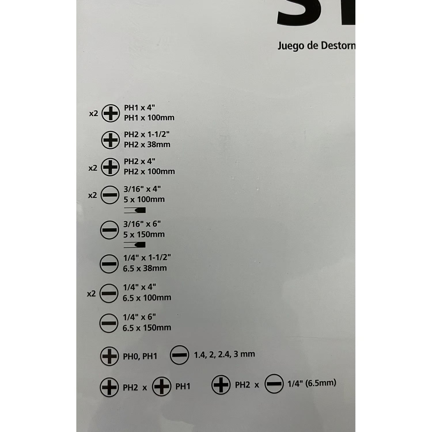 JUEGO DESARMADOR 20 PIEZAS CUSHION GRIP 60-220 STANLEY