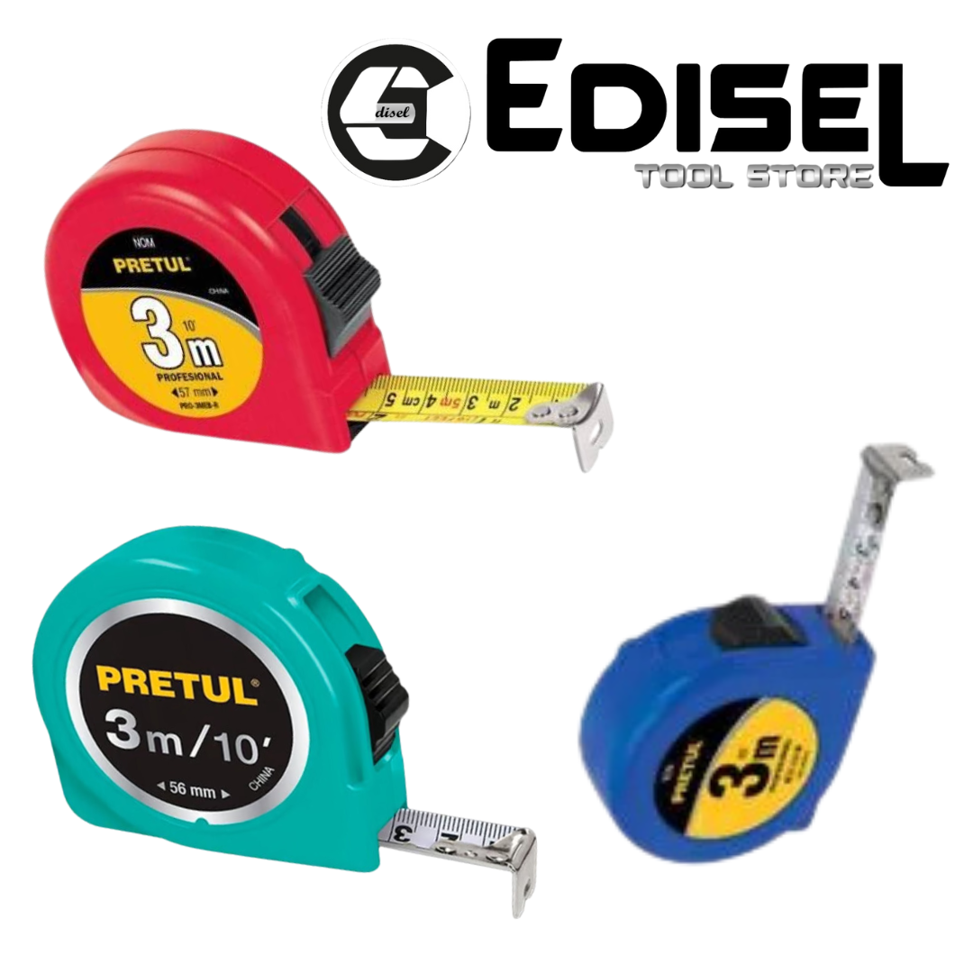 Wincha 3 m cinta 13 mm, Pretul - 21607