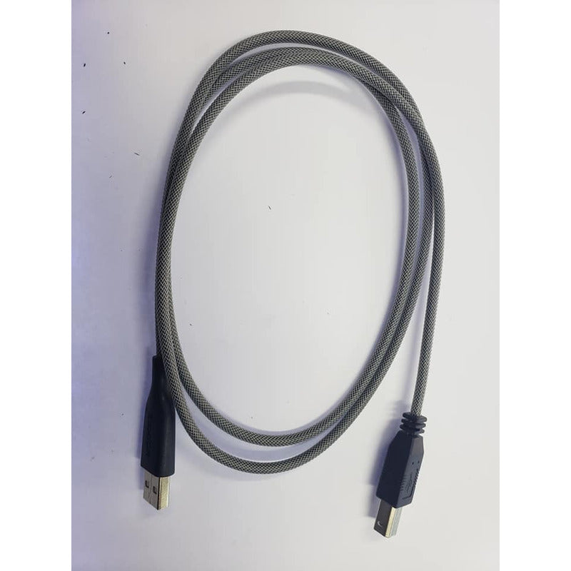 Cable Pra Impresora Usb A- B  1.2 Metros Negro