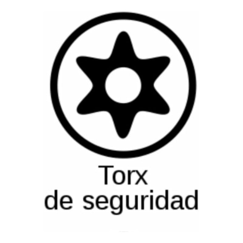 Juego Destornillador Torx  Con Seguro Ts5 -ts15