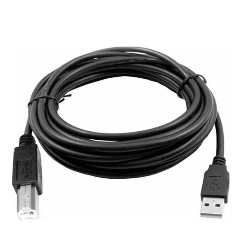 Cable Pra Impresora Usb A- B  1.2 Metros Negro