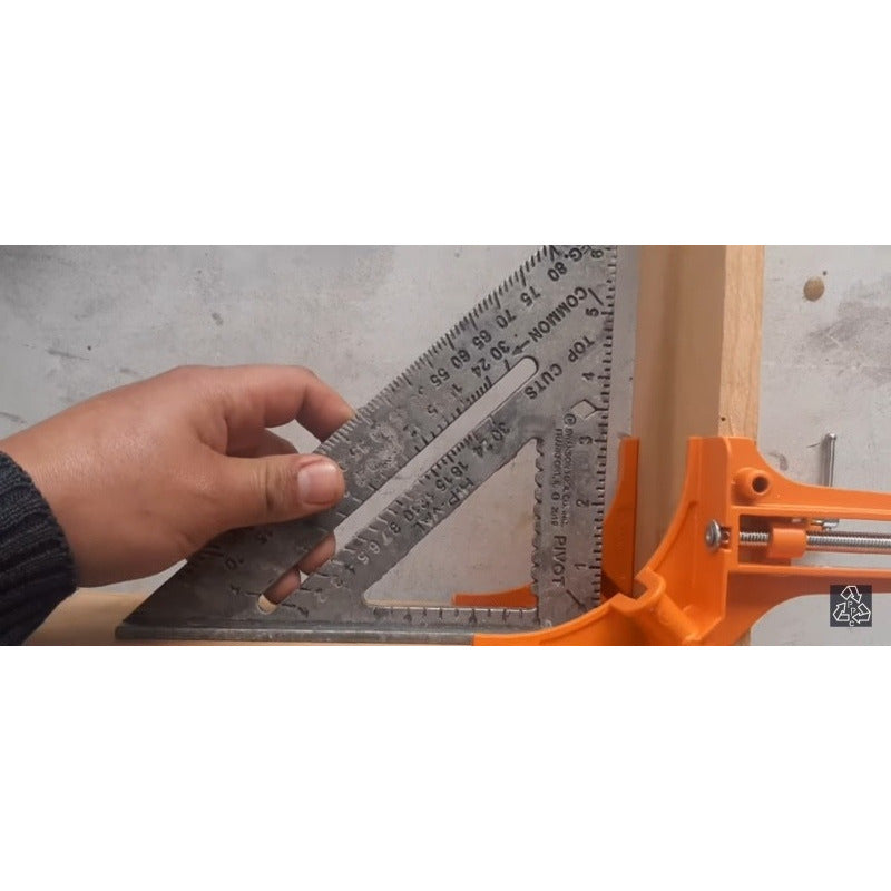 Prensa Esquinera De 3  Cuerpo De Aluminio Truper