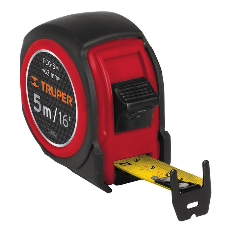 Wincha Compacta Contra Impactos 5 M Cinta 19 Mm, Truper