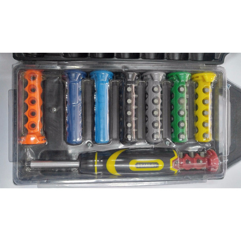 Juego De Dados Y Puntas Con Destornillador De Ratchet