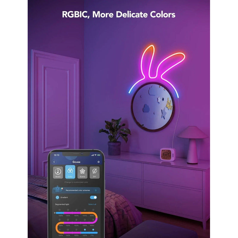 Luz Led Tira De Neon Govee 2 Metros