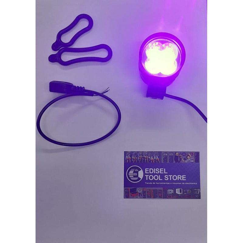 Lampara Led Uv Usb, 5w 4 Led