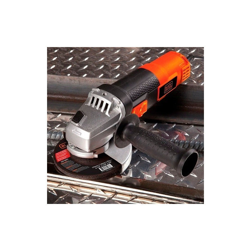 B&d Esmeril 4 1/2  820w G720-b2c + 8 Discos De Corte(regalo)