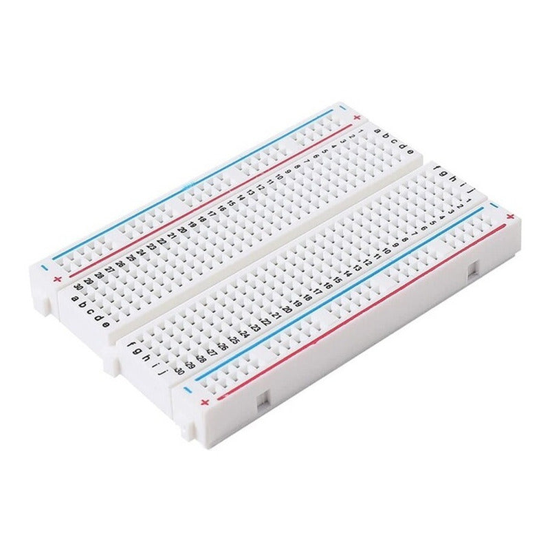 Mini Protoboard De 400 Puntos Breadboard