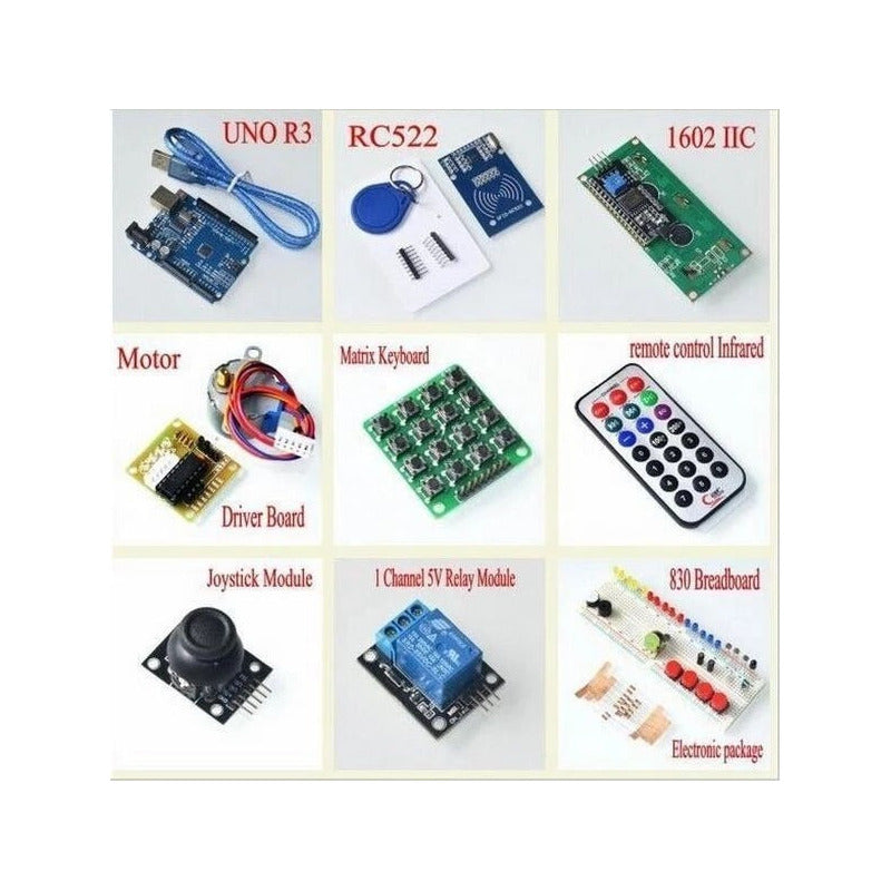 Kit De Iniciación Para Arduino Uno R3 Learning Suite