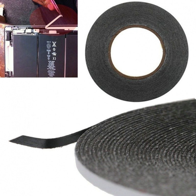 Cinta Doble Contacto 3m Negro 50m X 5mm