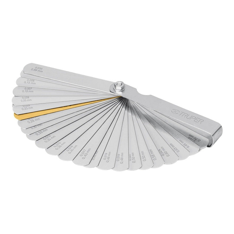 Calibrador De 32 Hojas Std / Mm, Truper