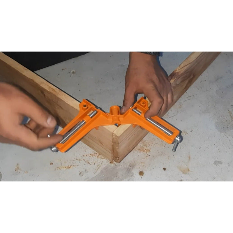 Prensa Esquinera De 3  Cuerpo De Aluminio Truper