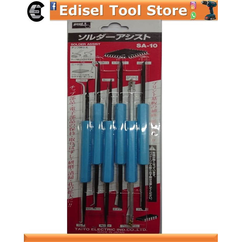 Juego De Herramientas Auxiliares Para Soldadura Goot Sa-10