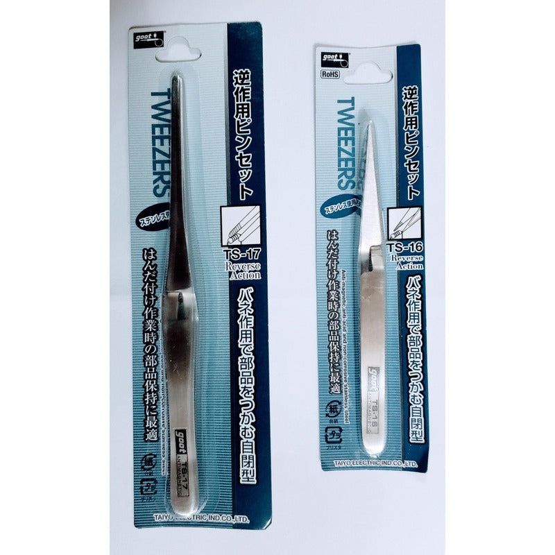 Pinza De Precisión Goot 140 Ts-11