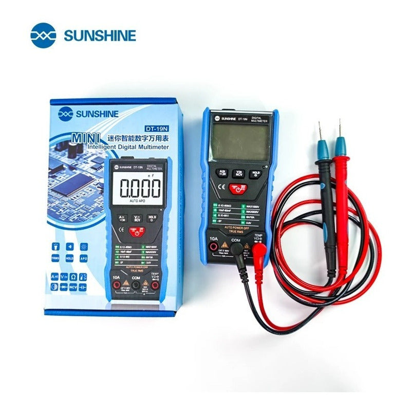 Multímetro Digital Sunshine Dt-19n