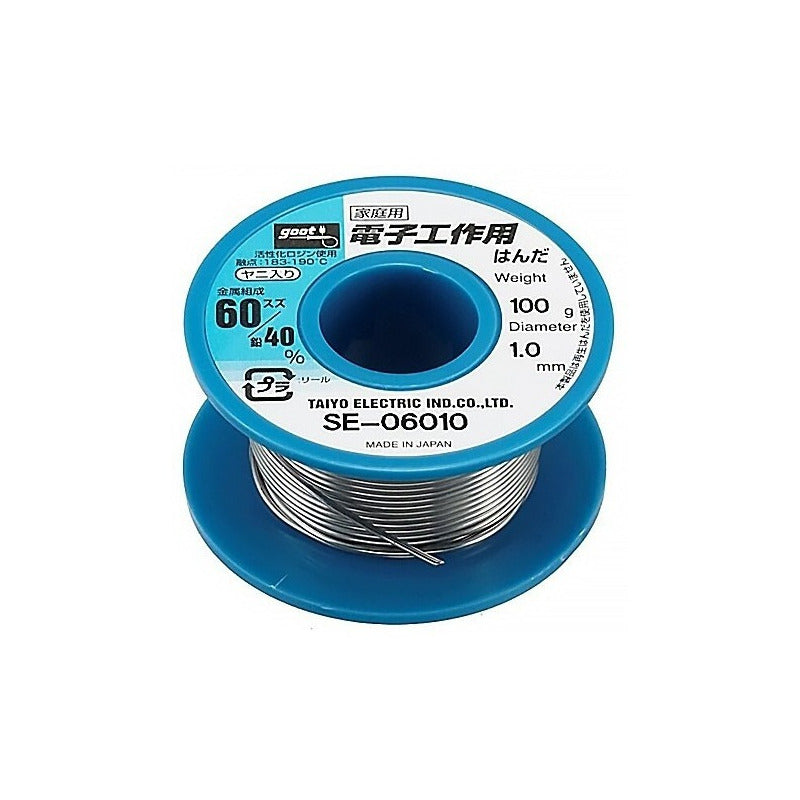 Estaño 1.0mm 60/40 100g Goot Japonesa