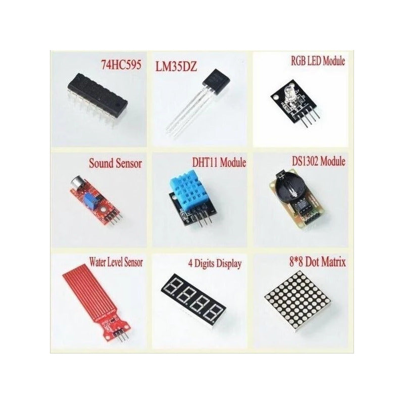 Kit De Iniciación Para Arduino Uno R3 Learning Suite