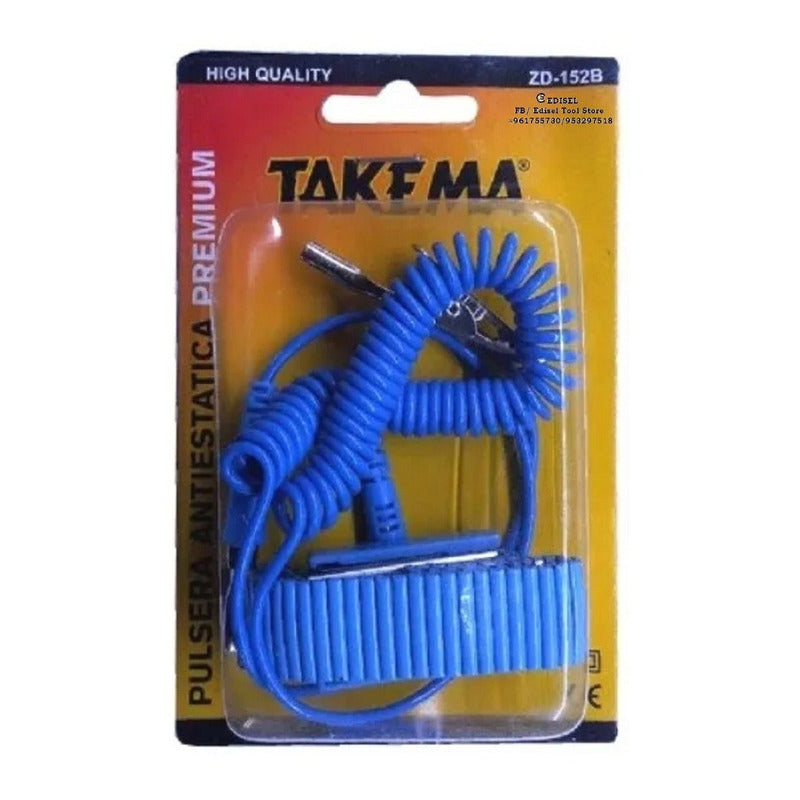 Pulsera Antiestatica Metal Takema ZD-152B