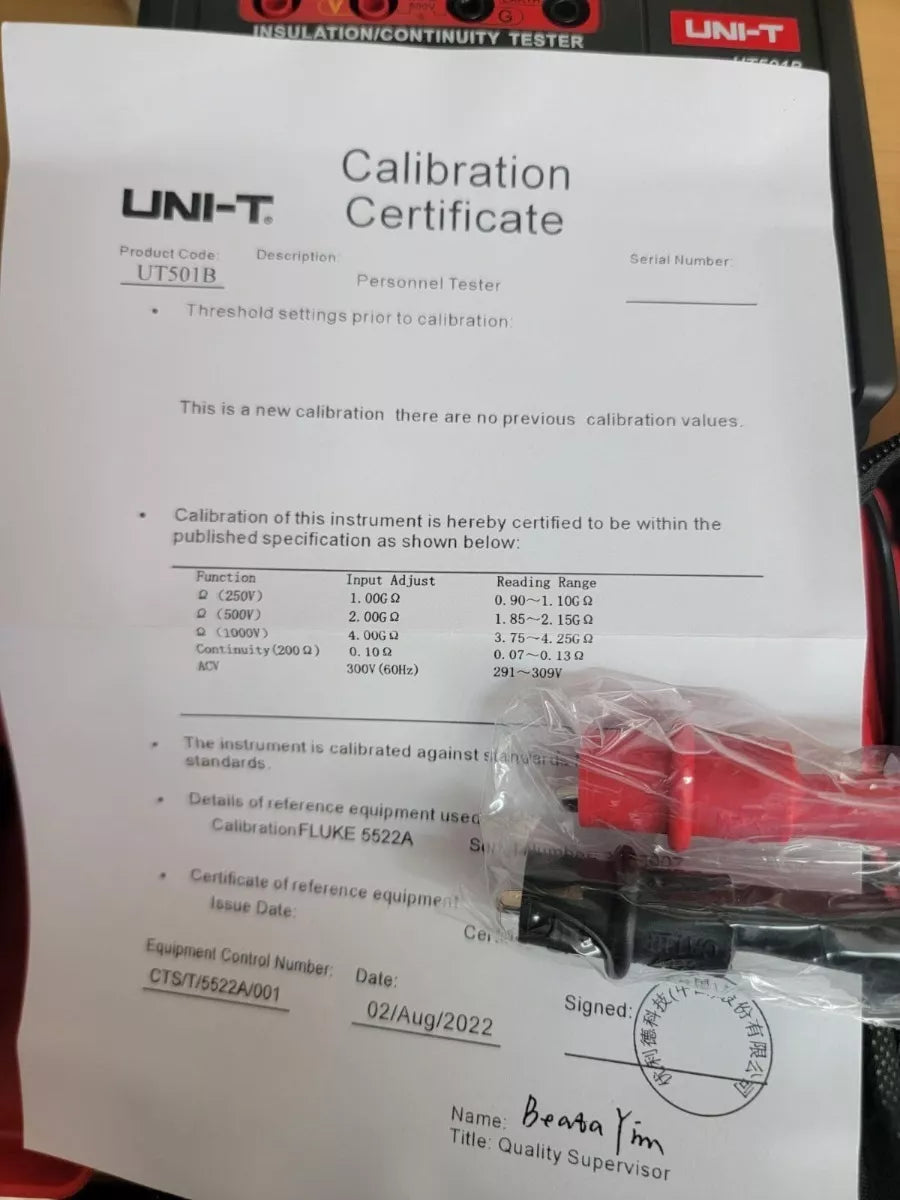 Megometro UNIT UT-501B